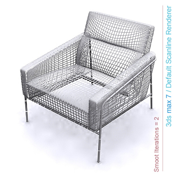 3d model design series - series 3300 easy chair by lajhar
